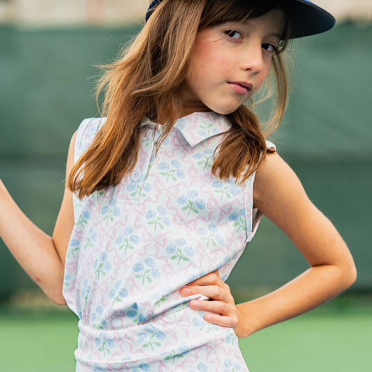 Blush Garden Polo Set