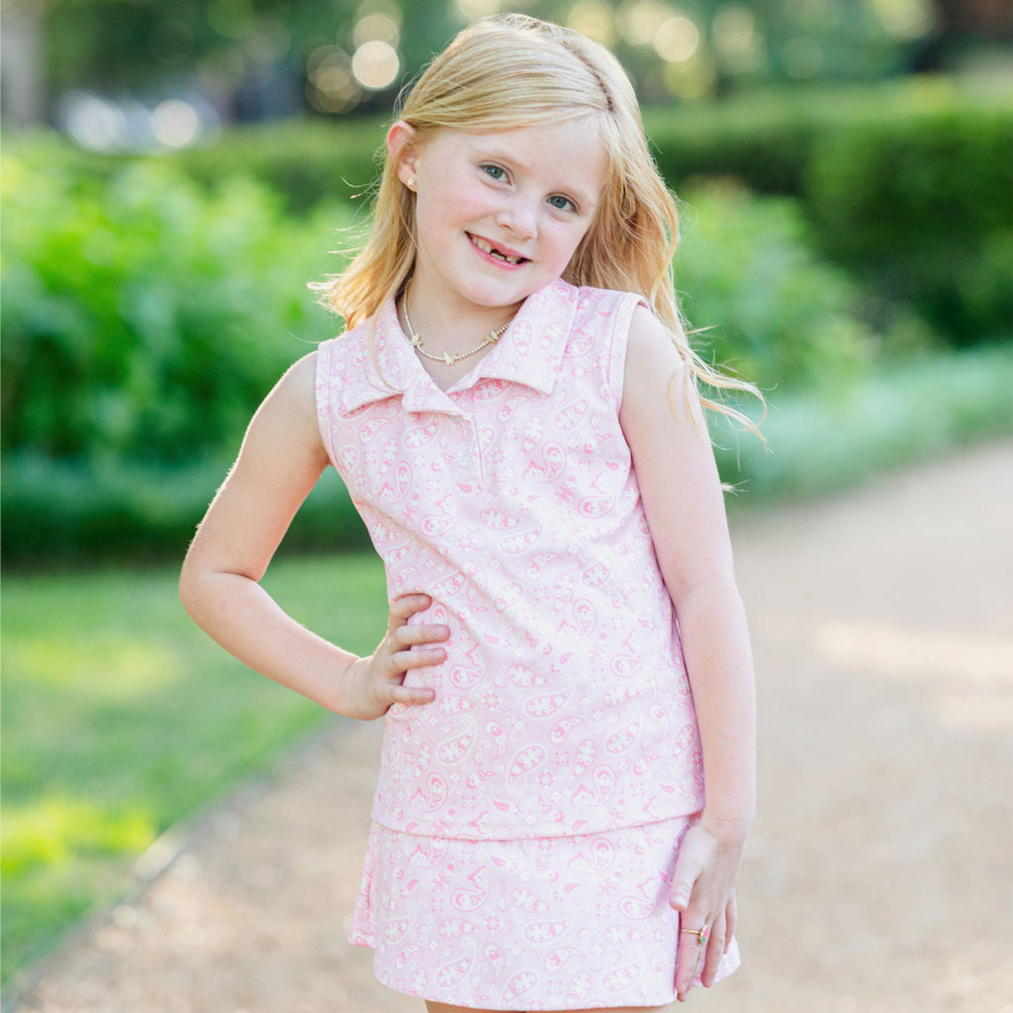 Pink Paisley Set