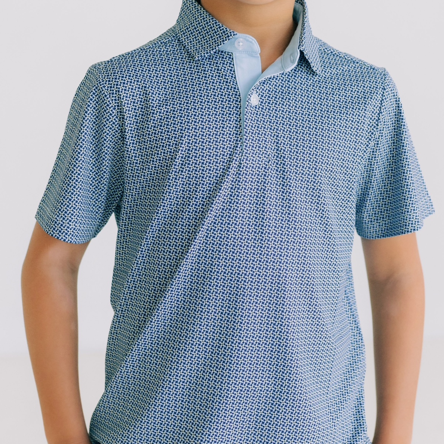 Clubhouse Navy & Yellow Polo