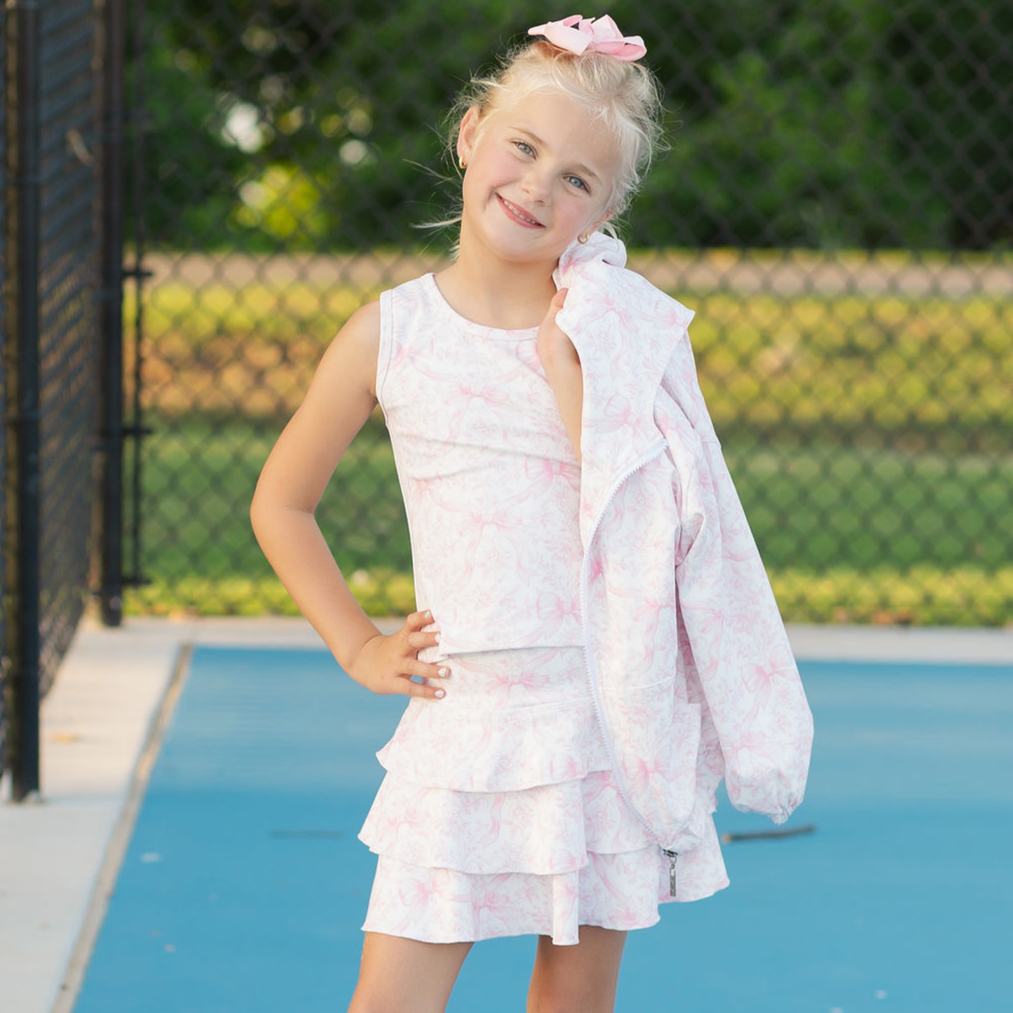 Blush Bow 3 Piece Set 1