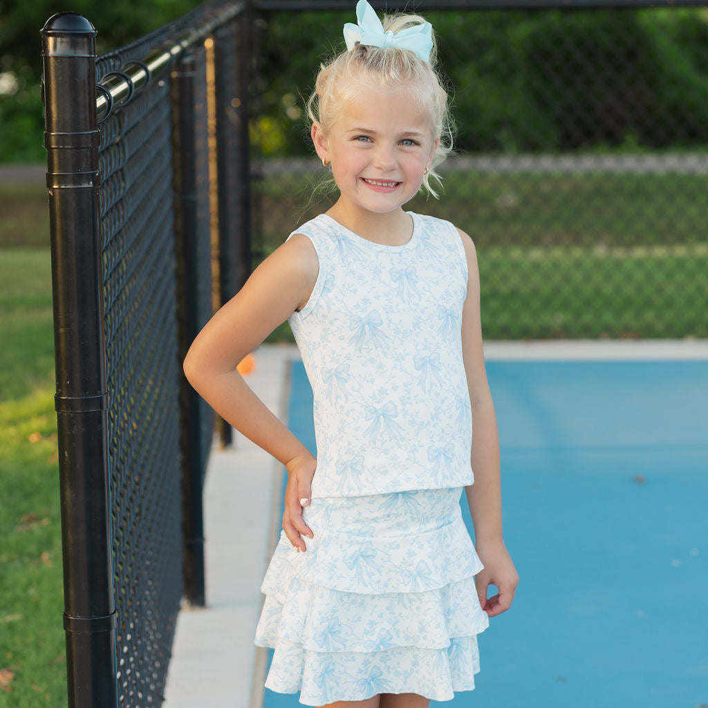 Blue Bow Set