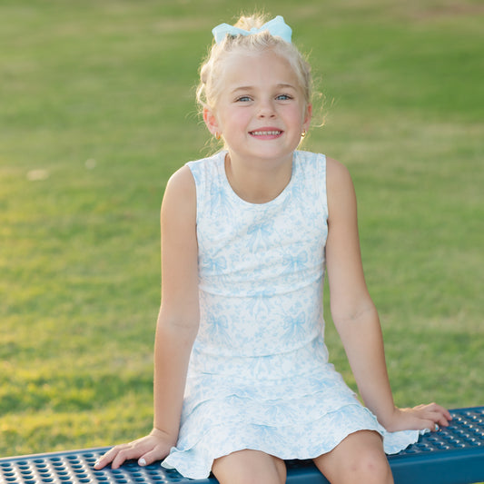 Blue Bow Set