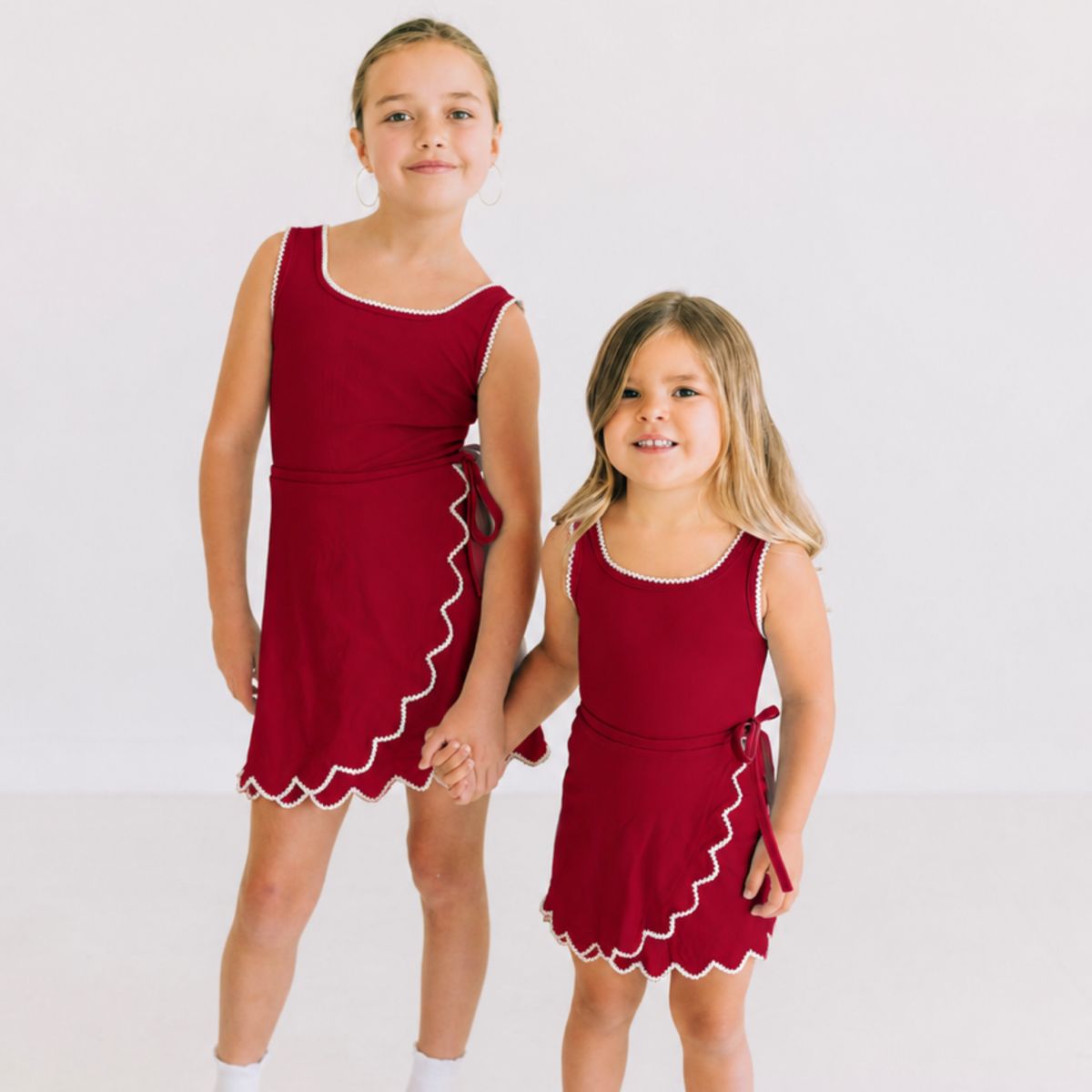 Gameday Scalloped Dress